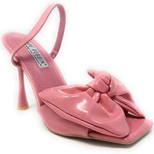 Cape Robbin Pink Bow Heels